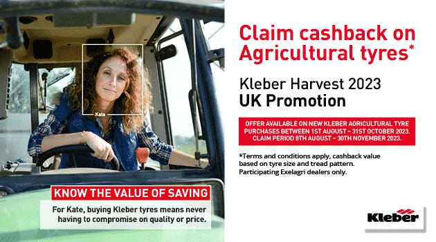 kleber ag harvest cashback 2023 uk web banner 630x350px