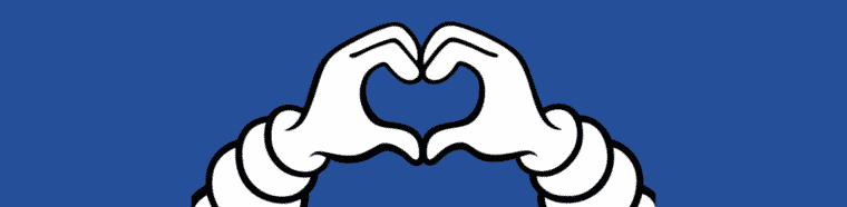 picture help hero blue bib heart
