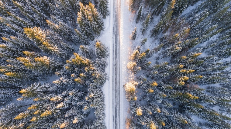 background photo winter road tyre