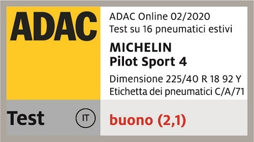 michelinpilot sport 4 adac flag