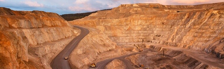 Mining worksite