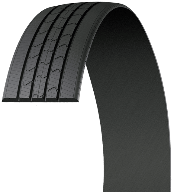 Michelin XTA-2 Siped Pre-Mold Retread / Recap