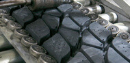 Retread being positioned and fitted for a tire