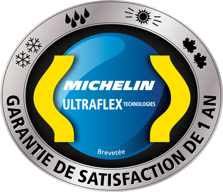 michelin logo ultraflex garantie satisfaction 1 an