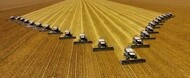 Combine harvesters in the agro industry