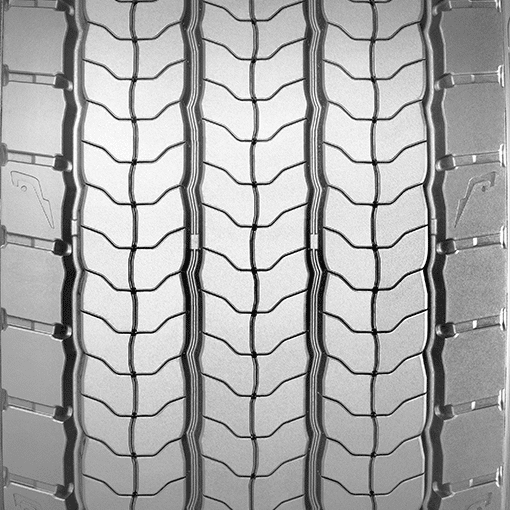 Image of the Michelin X One Line Energy D2 Tread Pattern