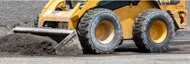 Hard surface Tweel tires construction