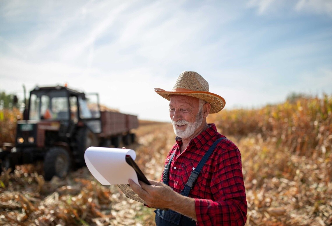 Farmer following tips and advices for their agricultural vehicles