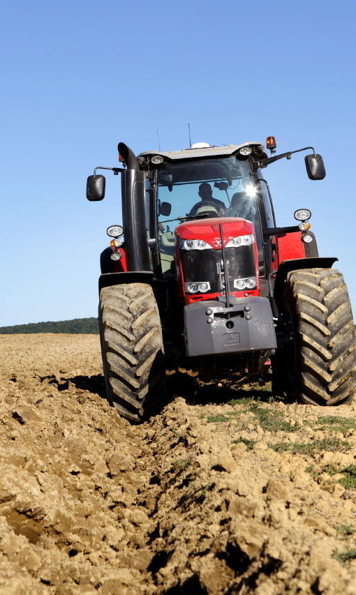 Správně vyvážený traktor