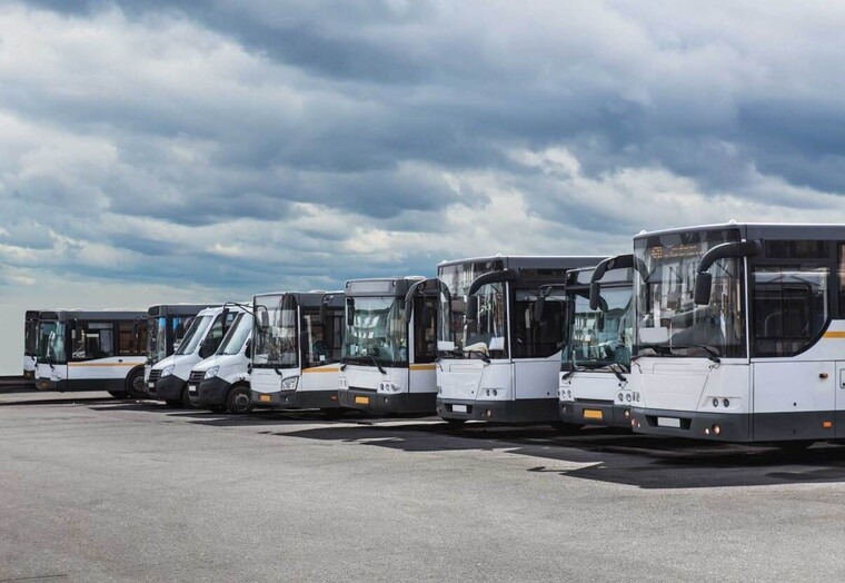 Freight transport vehicles: bus, minibus, coach