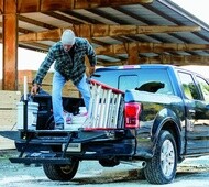 Tradesman with Light Truck