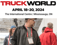 Image showing Truckworld dates, April 18-20 in Mississauga, ON