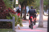 Police bicycle patrol