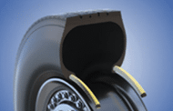Reinforced heel with premium nylon