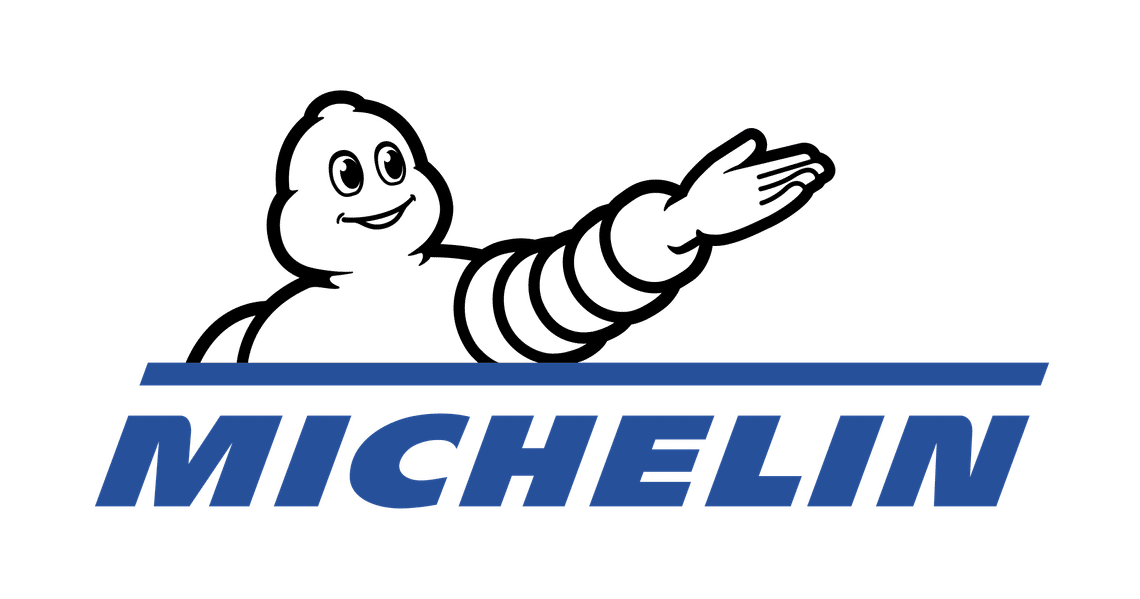 michelin white logo