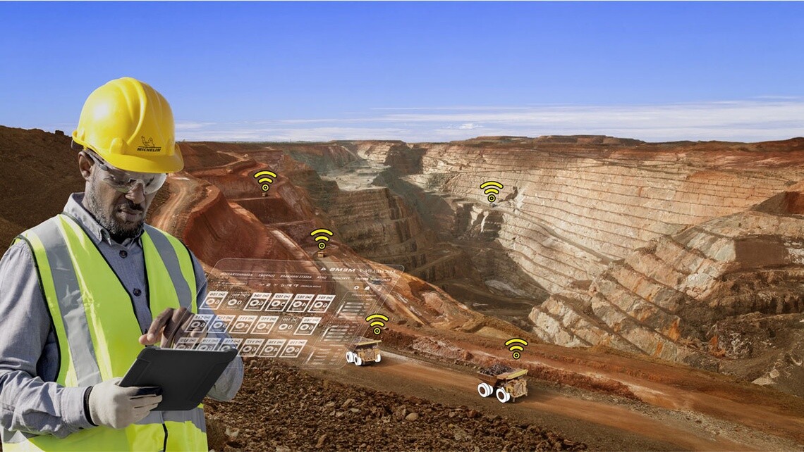 Michelin Mining’s tire pressure monitoring system helps mining fleets boost mining productivity