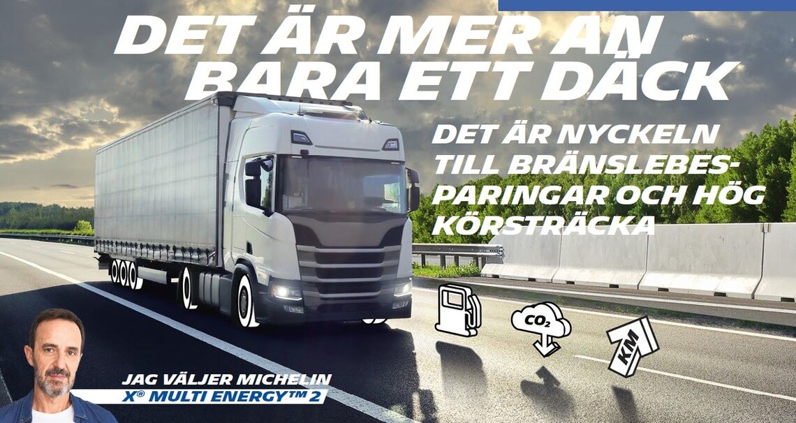 Visuellt produktblad Michelin X LINE ENERGY 3