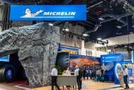 Image of Michelin minexpo booth in Las Vegas