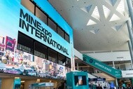 Image of entrance to Minexpo in Las Vegas