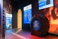Images of mining tires at minexpo
