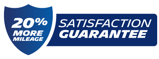 Icon of the 20% more mileage satisfaction guarantee