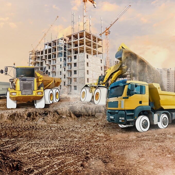 earthmoving vehicles