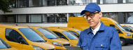 Fleet manager of light commercial vehicles