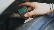 How to check tyre tread depth?