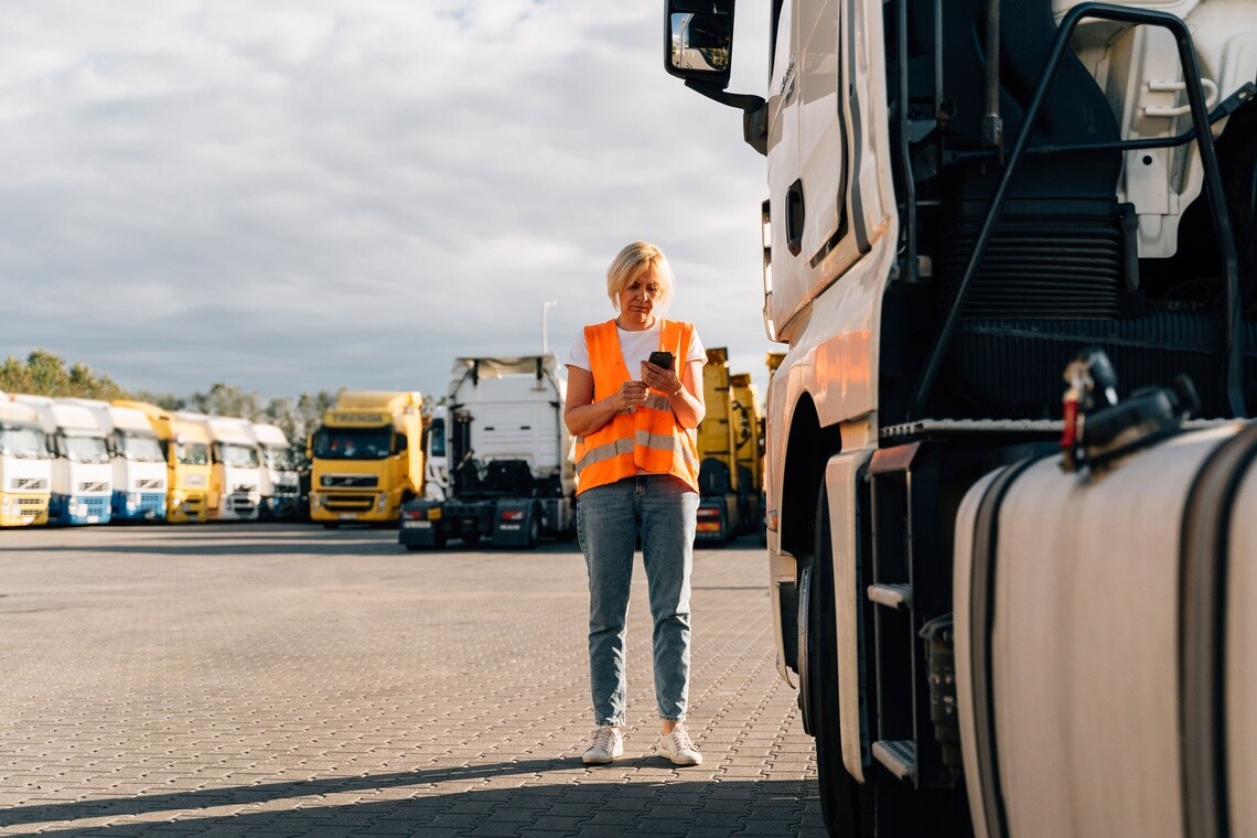 Michelin fully support women in transport.