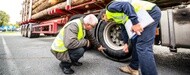 Truck tyre repair and damage prevention