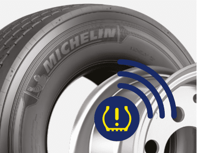 Reduce the risk of tyre repairs by monitoring pressure