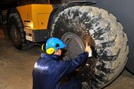 mining tyre inspection