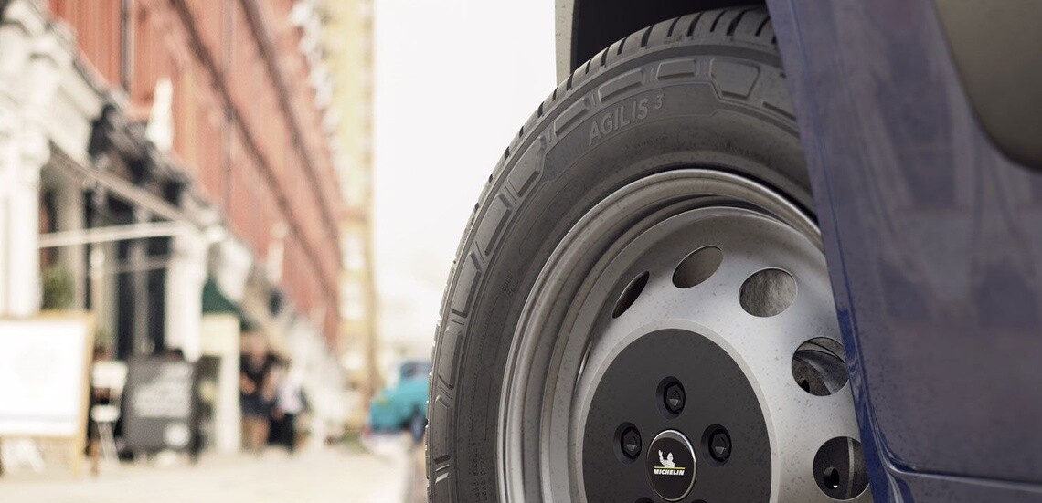 MICHELIN agilis 3 tyre: reinforced tyre sidewall protector