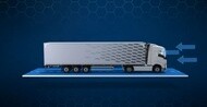 Aerodynamic drag also plays a role in truck's fuel consumption