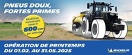 Promotion de printemps pneus agricoles