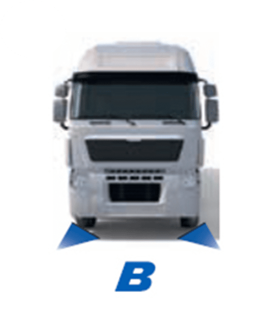 Alignment of the front axle: toe-out