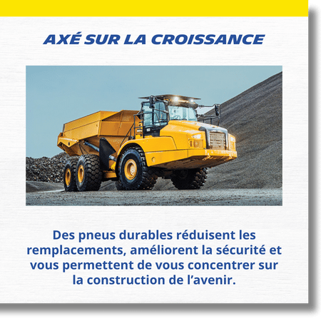 Axé sur la croissance - Conçus pour durer et offrir une performance fiable ainsi qu’une durée de vie optimale du produit.