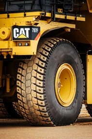 Michelin mining tire
