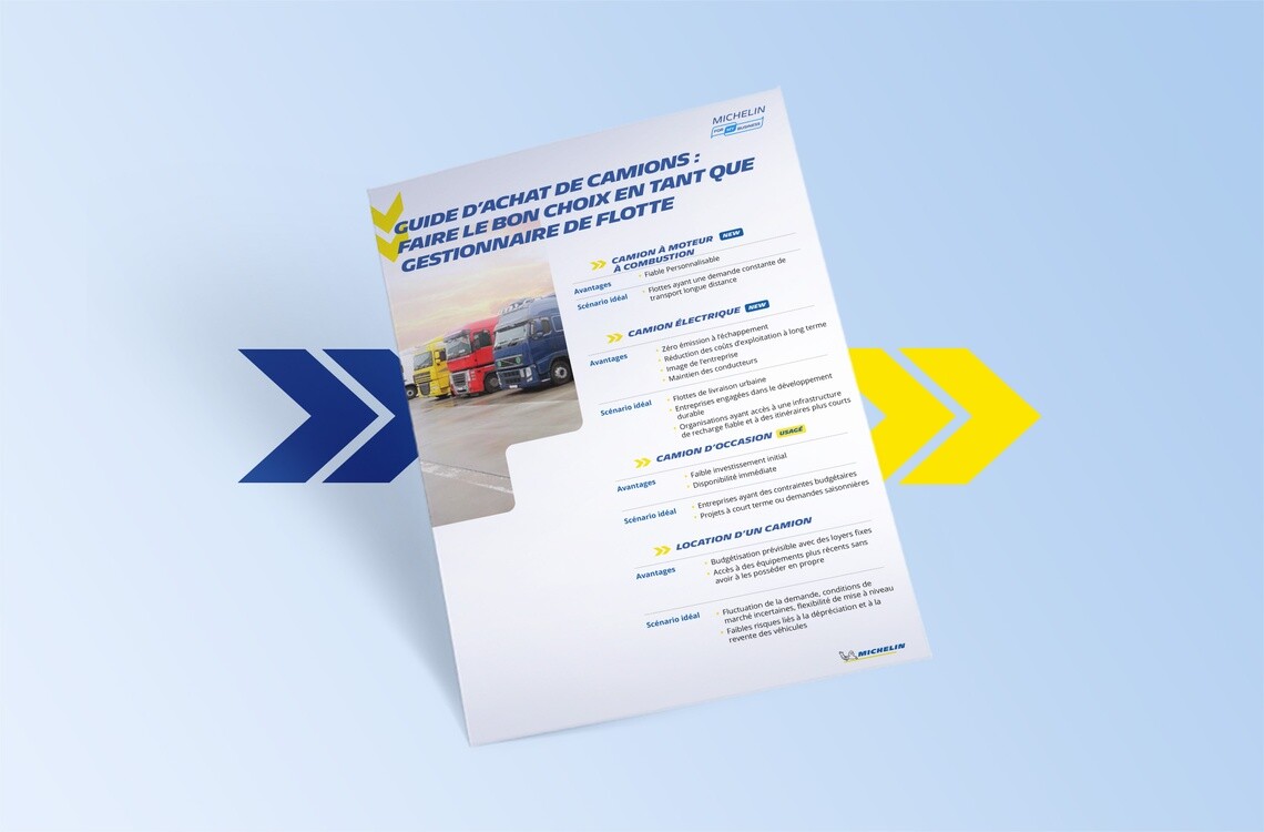Achetez le bon camion pour votre flotte grâce à notre liste de conseils