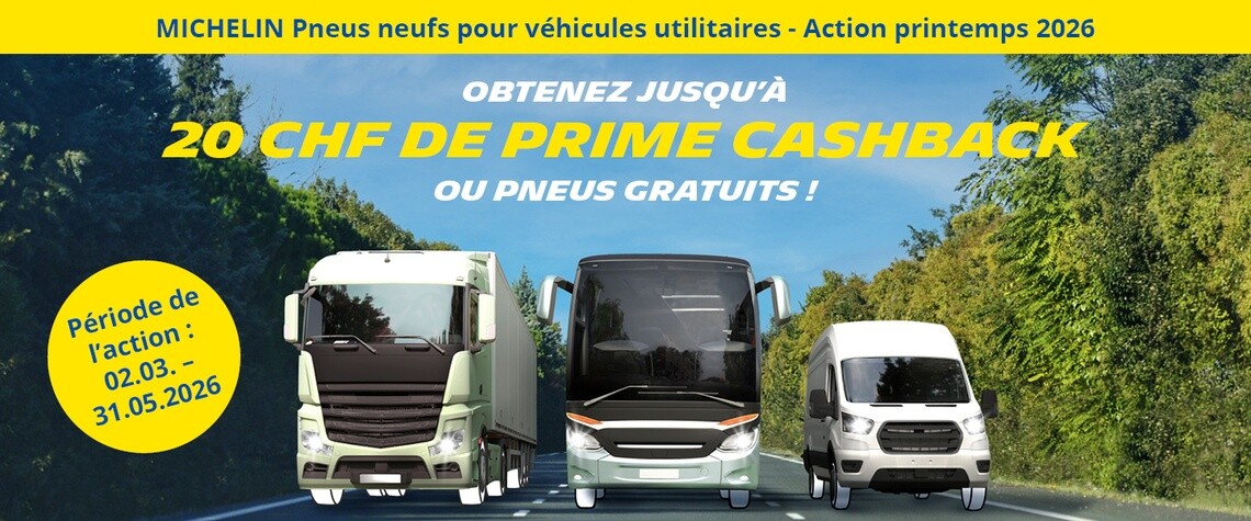 MICHELIN Frühjahrsaktion für Nutzfahrzeugreifen