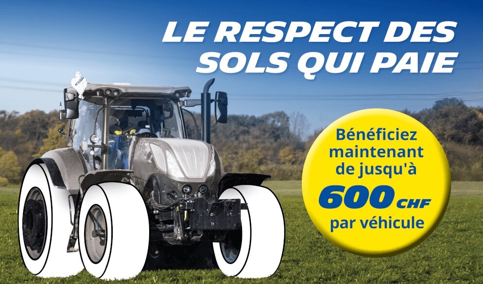Promotion MICHELIN de printemps pour les pneus agricoles 2026