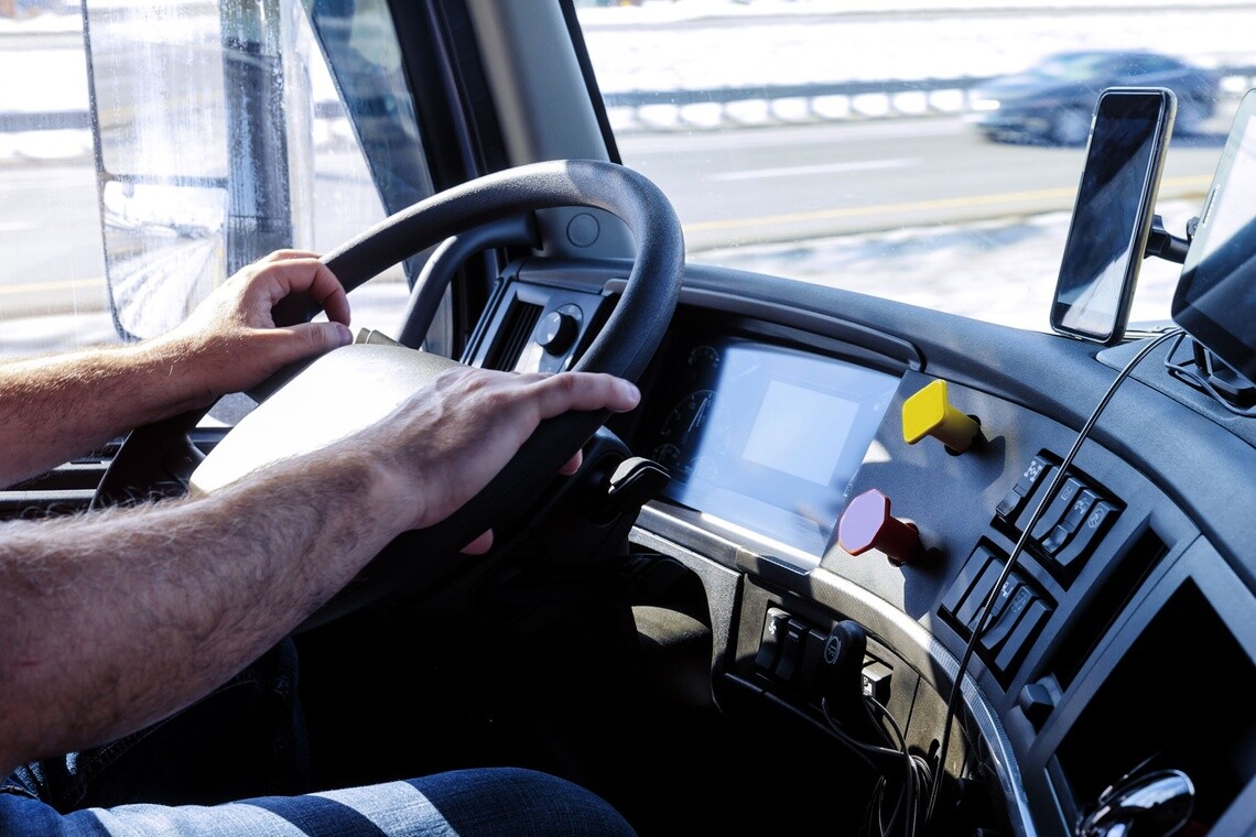 truck steering wheel