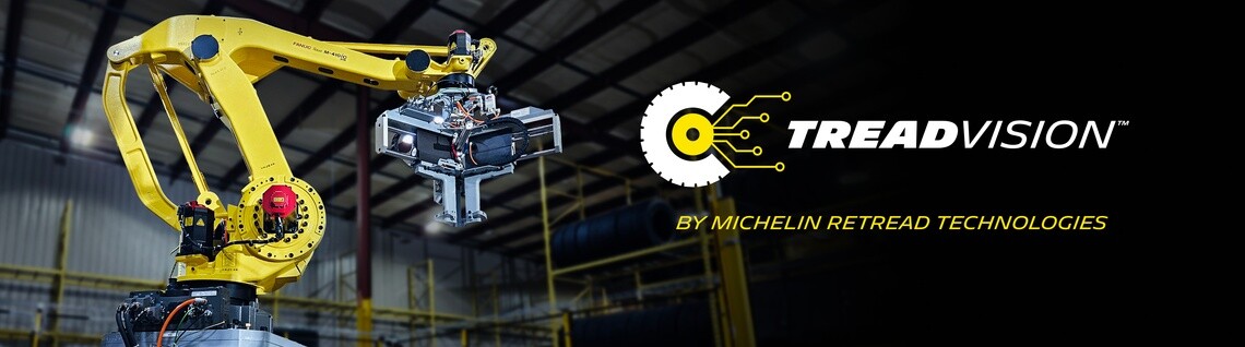 image of treadvision machine in warehouse