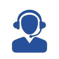 Icon representing fleet support and customer assistance