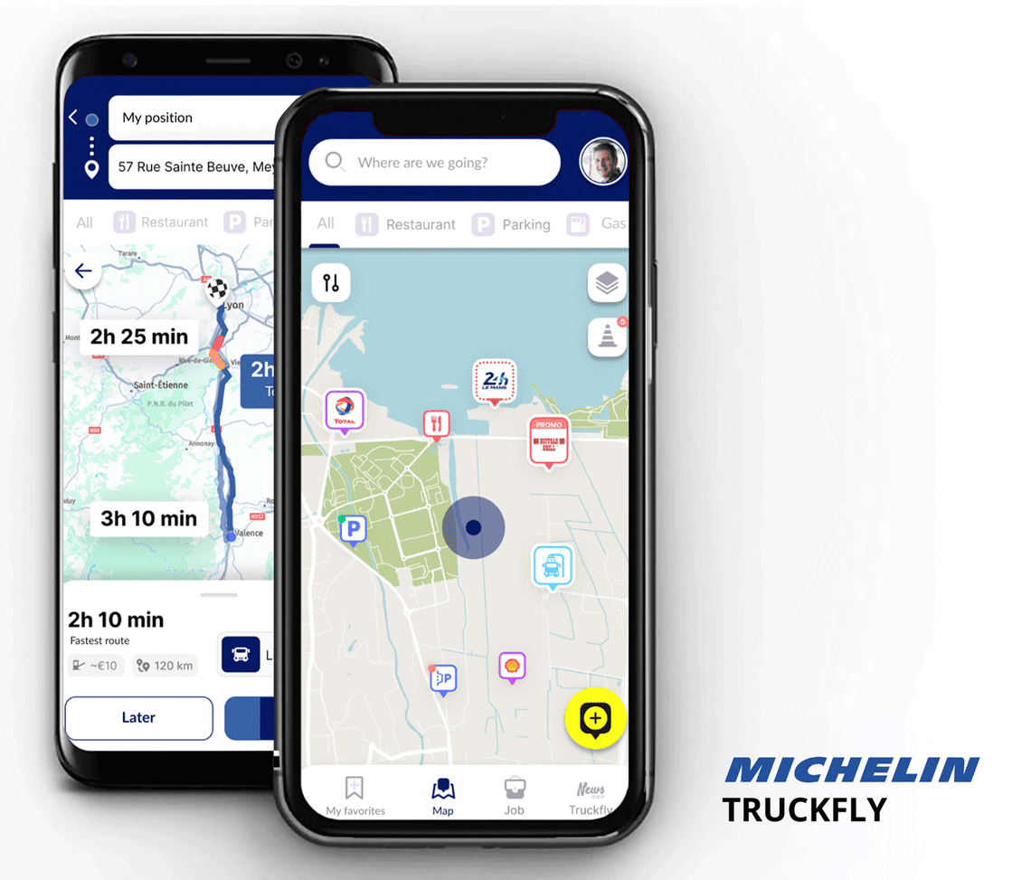 michelin truckfly application