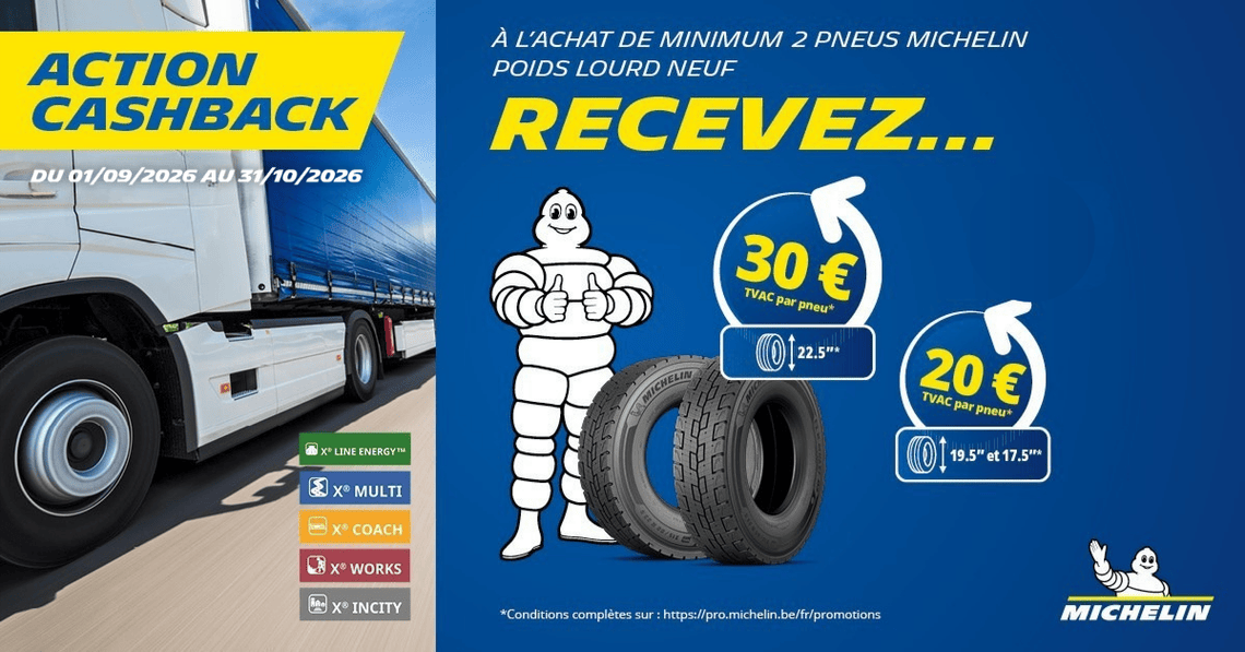 Visuel opération promo MICHELIN