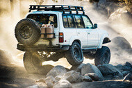 Bil Bakgrund BFG Dakar Däck