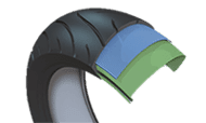 pictogramme moto aide et conseils pneu radial