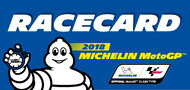 racecard 2018 motogp