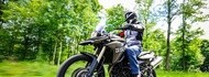 Motorcykel Tidningsledare anakee3 9 tyres full Däck